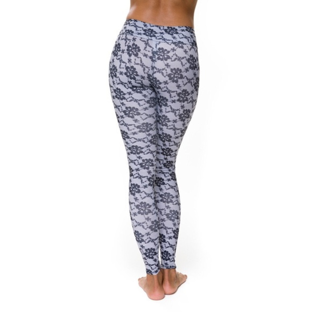 Onzie Lace Print 229 Ankle Length Yoga Leggings